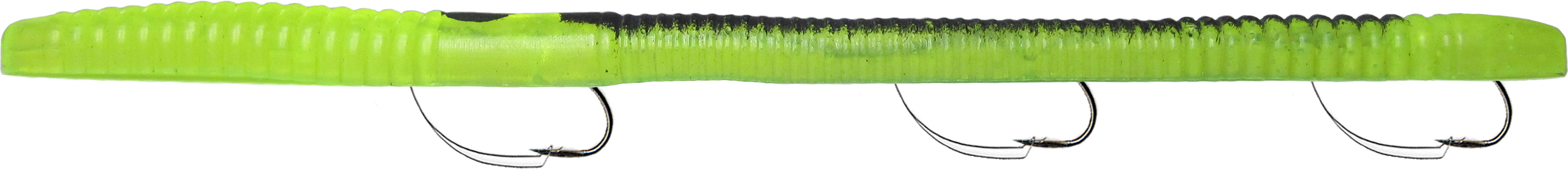 Stopper Lures | Bass Stopper - Magnum 3 Hk Weedless Rigged Worms - 1 Pack