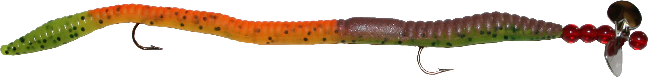Worm Rival Sidewinder Rigged Worms - 1 Pack