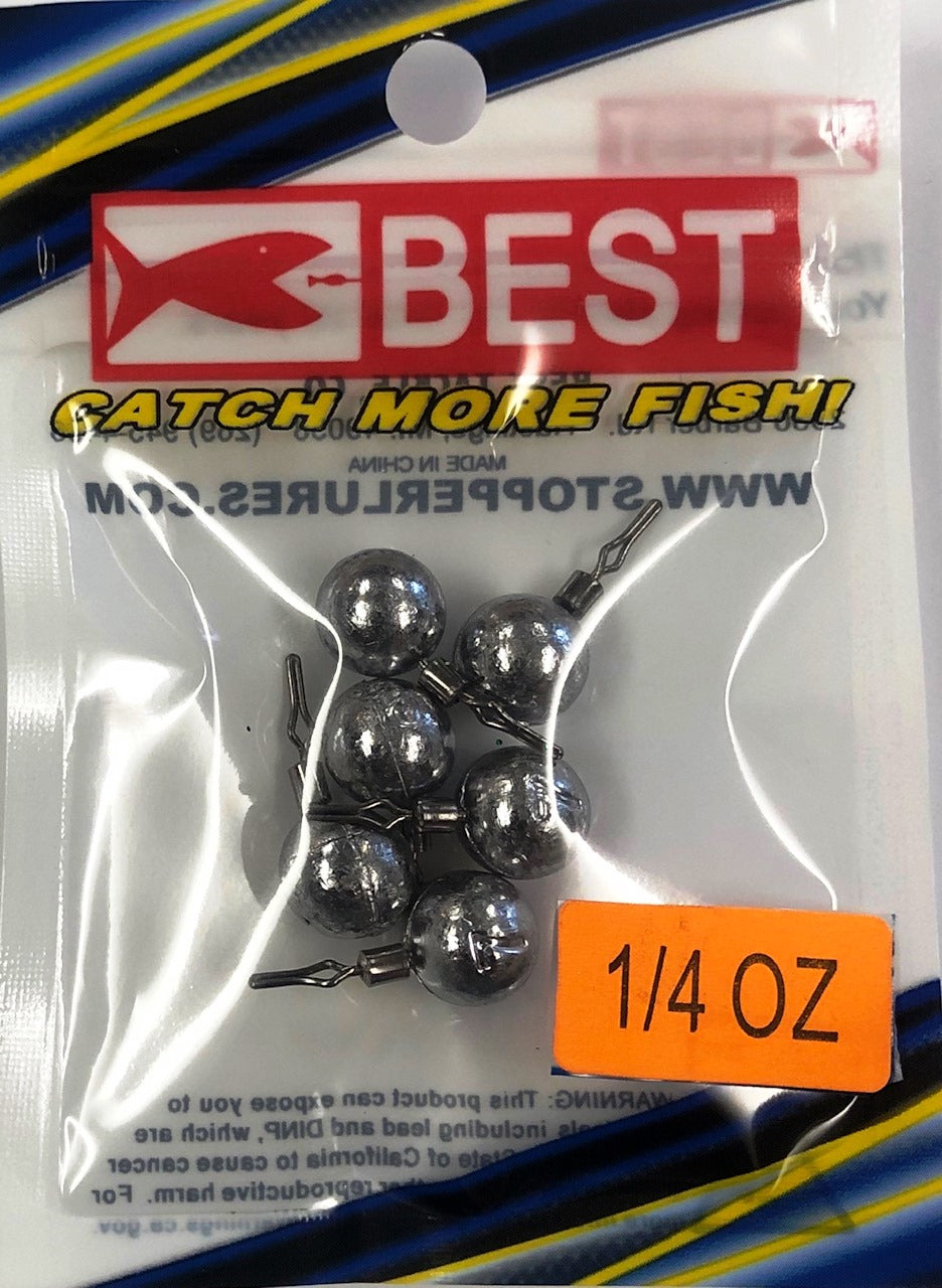 BEST Drop Shot Weights - Round