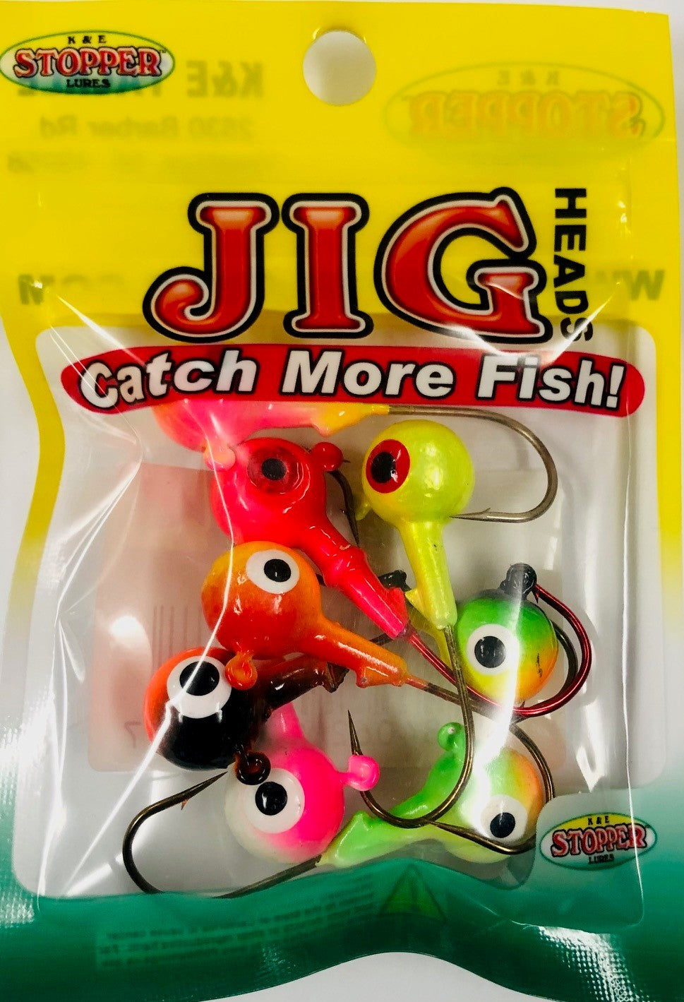Multi-Pack Assorted Color Jig Heads