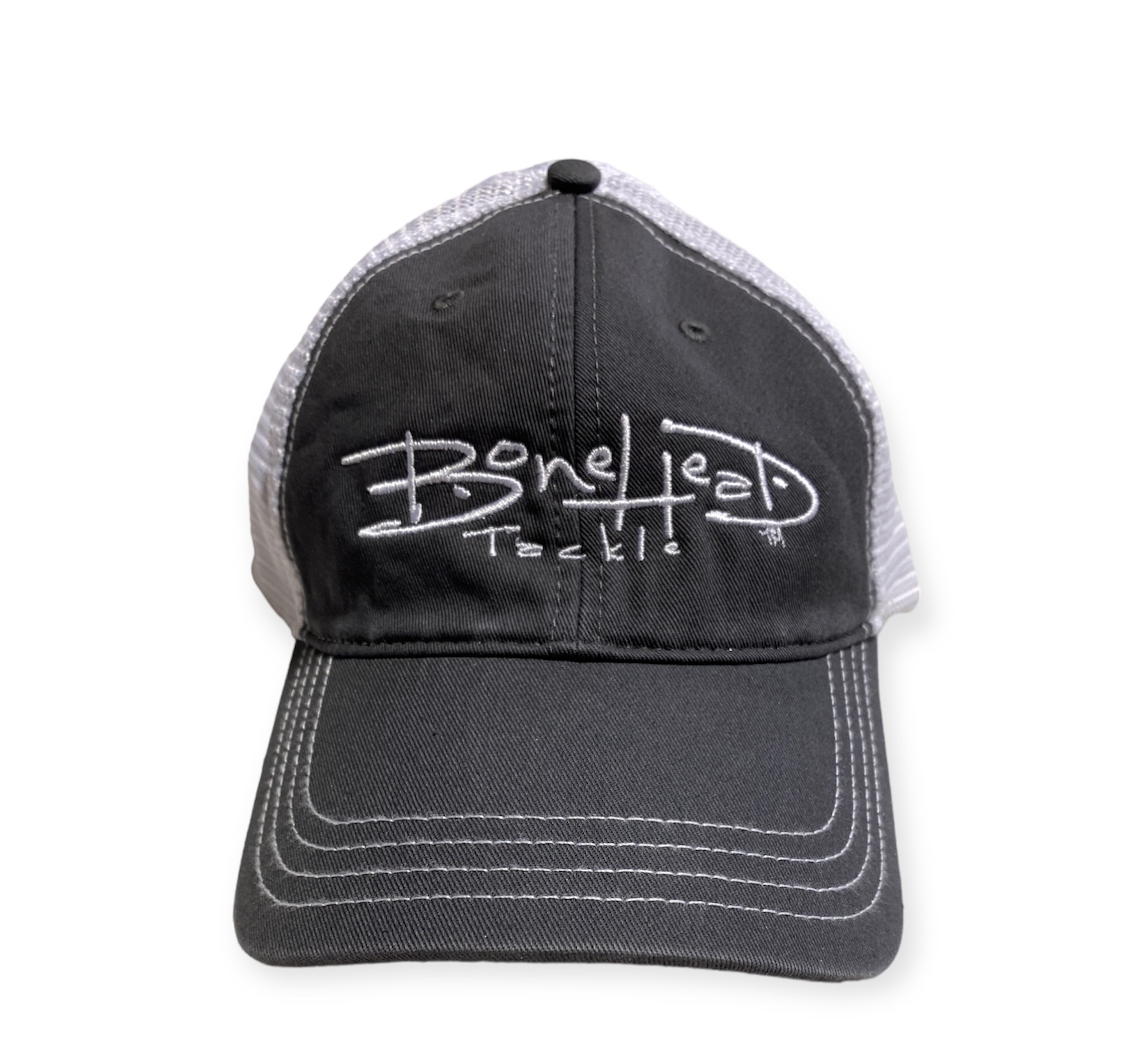 Bonehead Tackle Cap (Richardson 111) Grey/White