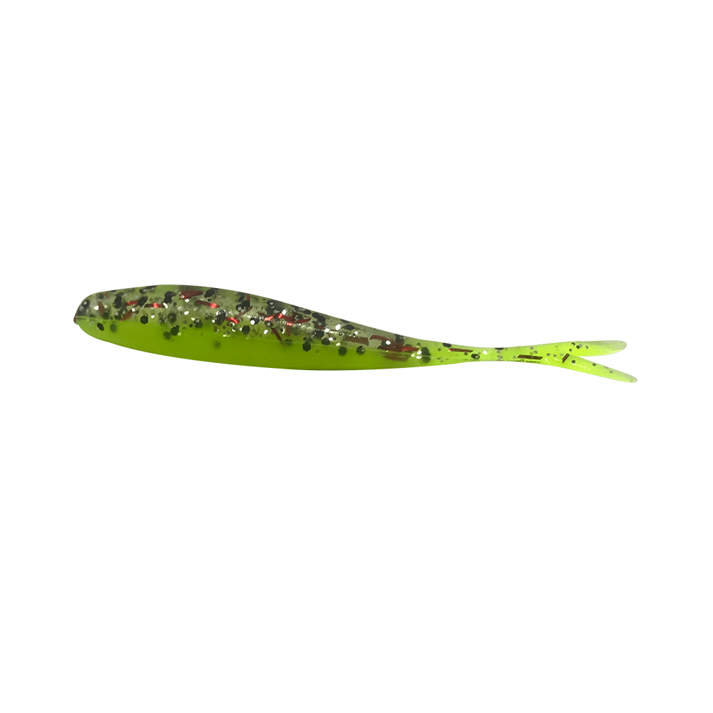 2 1/2" Minnow | Confetti Chartreuse