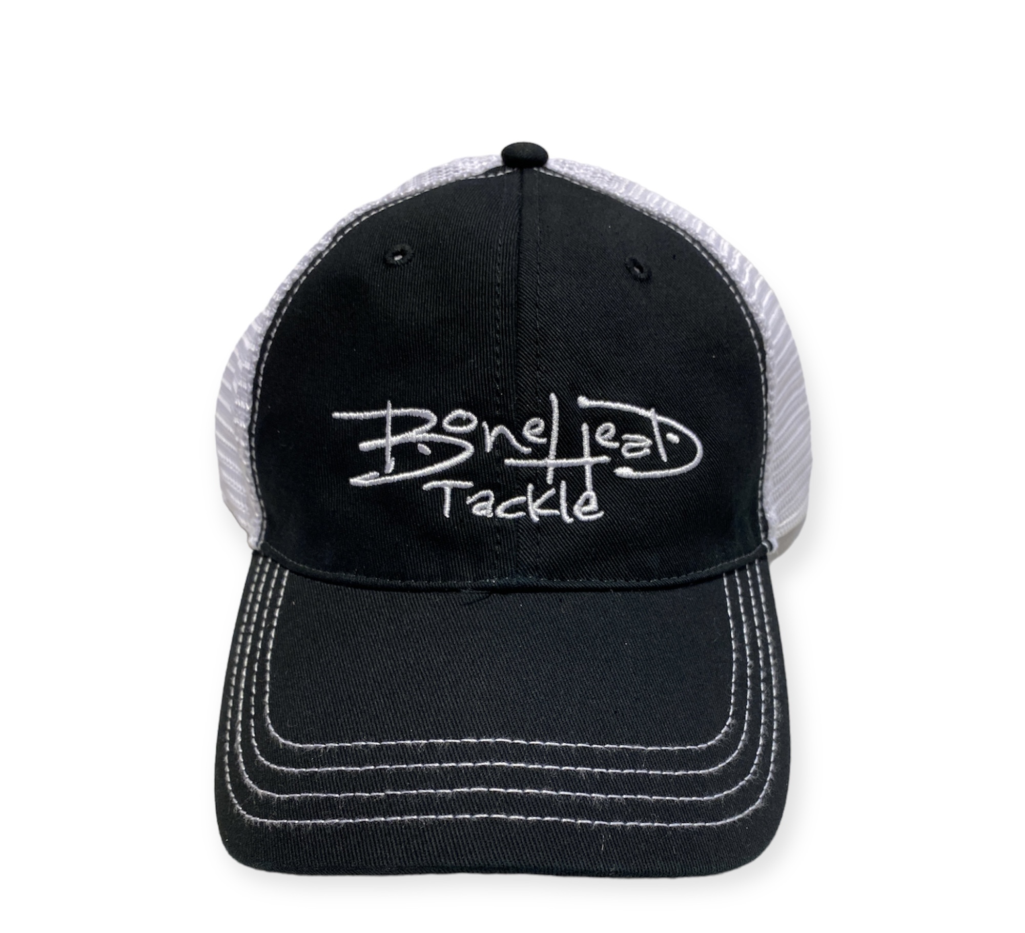 Bonehead Tackle Cap (Richardson 111) Black/White