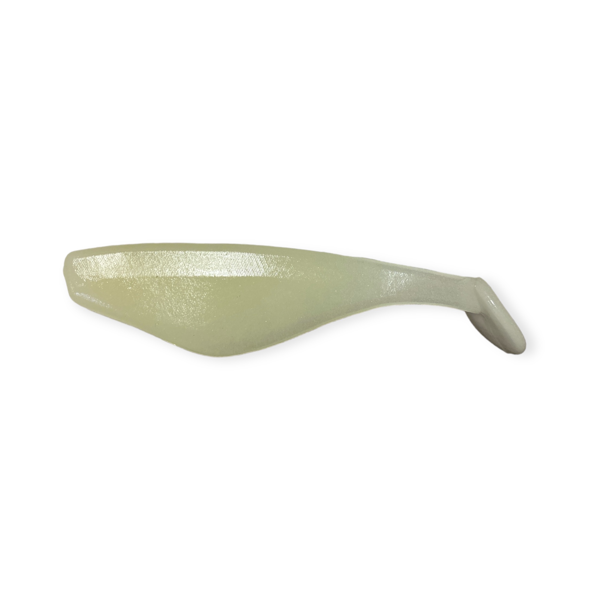4" Swim Shad | Firefly Glow