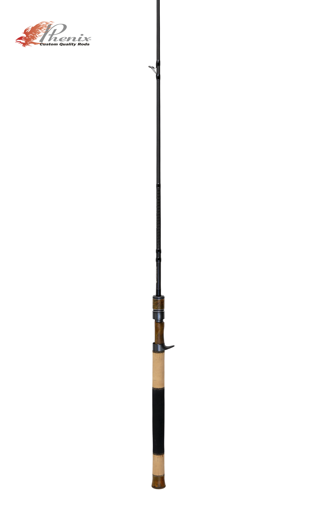 Black Chrome Casting Rods