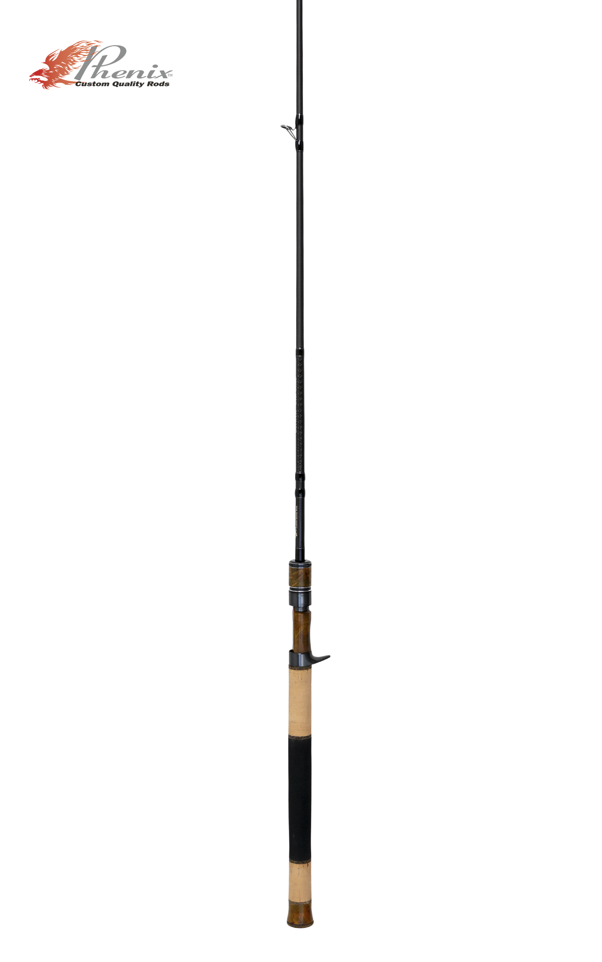 Black Chrome Casting Rods