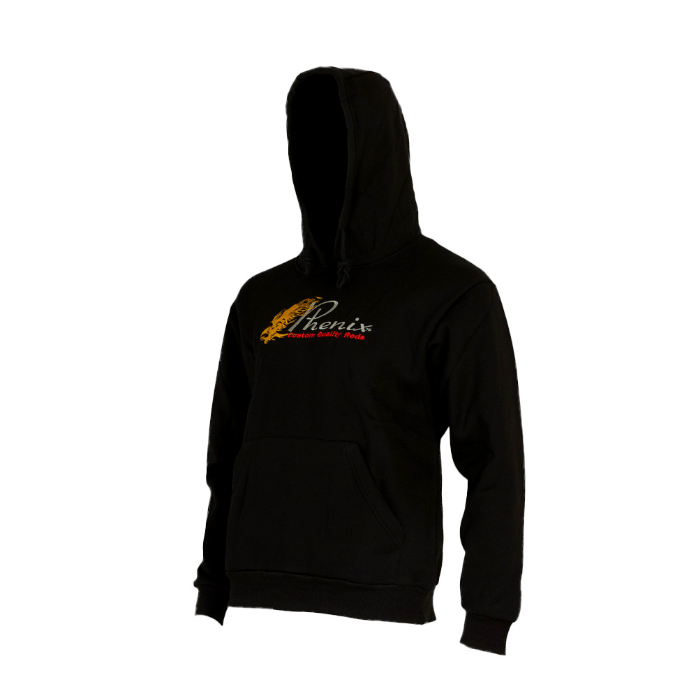Phenix Embroidering Hoodie Black