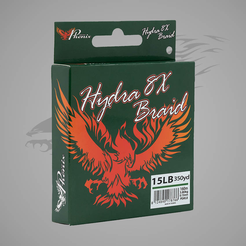 Hydra 8X Braided Line (Moss Green)