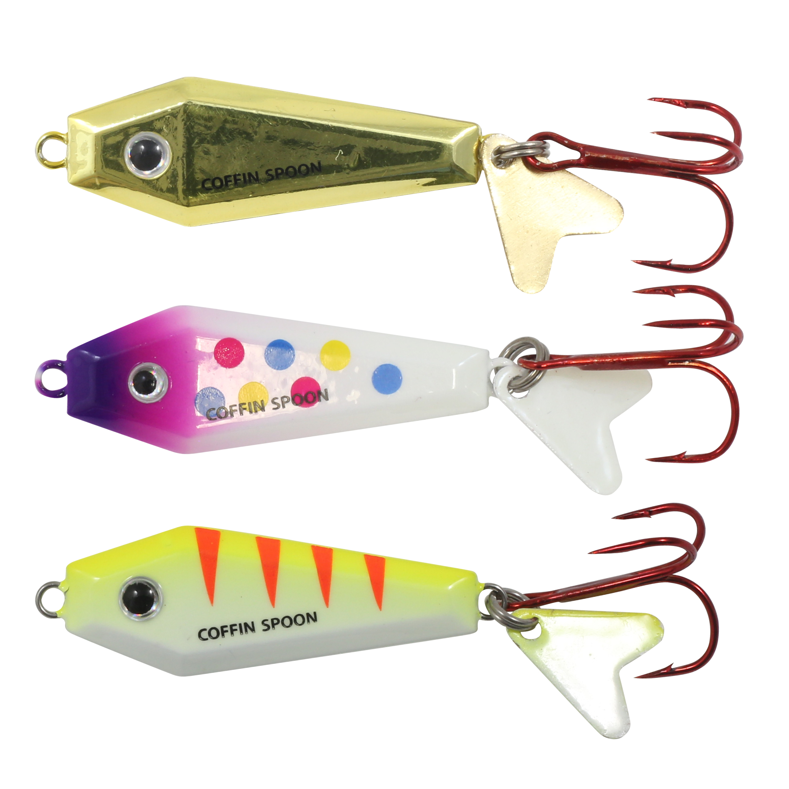 Buck-Shot Coffin Spoon 3 Pack