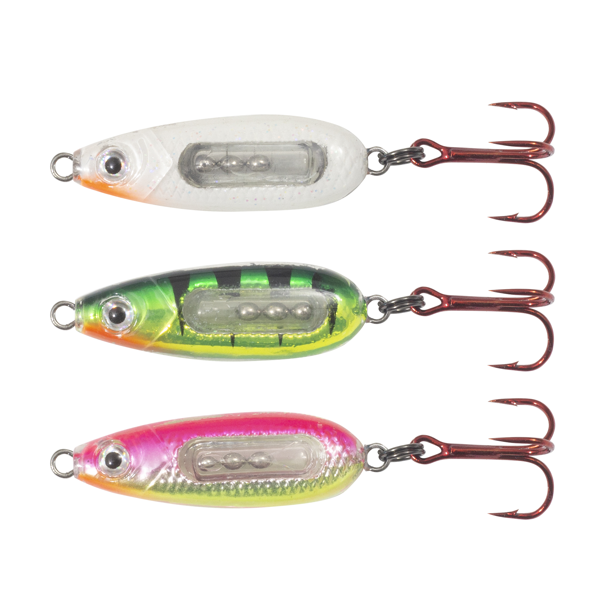 buckshot ice fishing lure Northland Fishing Tackle Buck-Shot Glass Spoon 3-PACK 3/32 oz