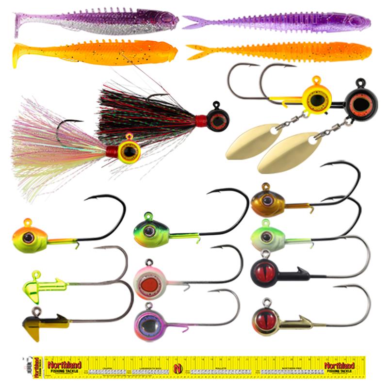 River Jig & Plastics Kit - 55pc Assortment