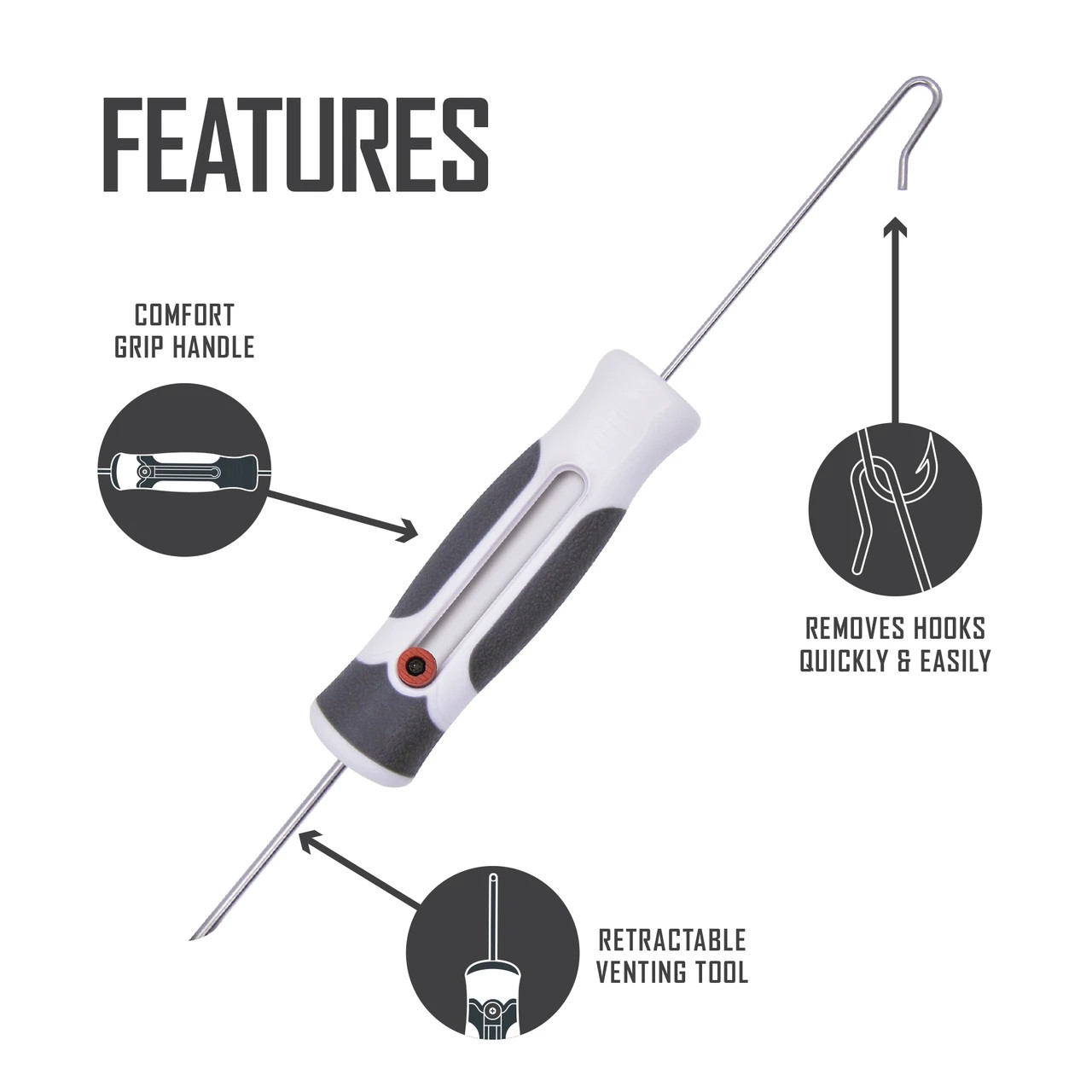 Smith's | Venting Tool with 7.25in De-Hooker