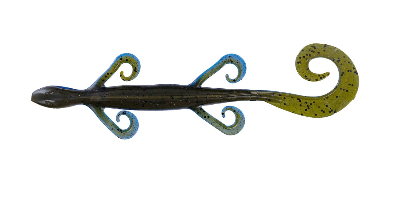 Big ベース用ブースター TAIL BLUE Effects Leg Lizard Bite Warehouse Tackle - 8pk Lizard Tail Kriet Baits ベース
