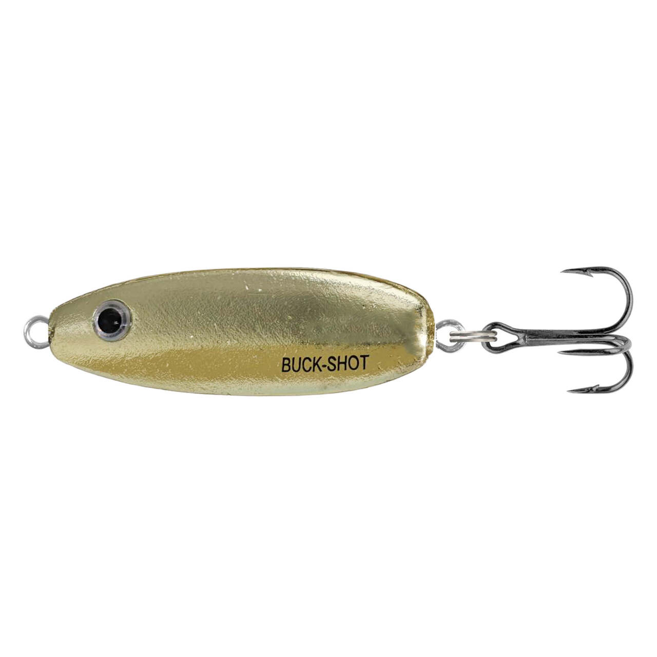 buckshot fishing lure Northland Tackle Buck-Shot Glass Spoon Silver Shiner / 3/32 oz Planets hottest minnow imitating jigging spoon Buck-shot Rattle Spoon 1/2 oz