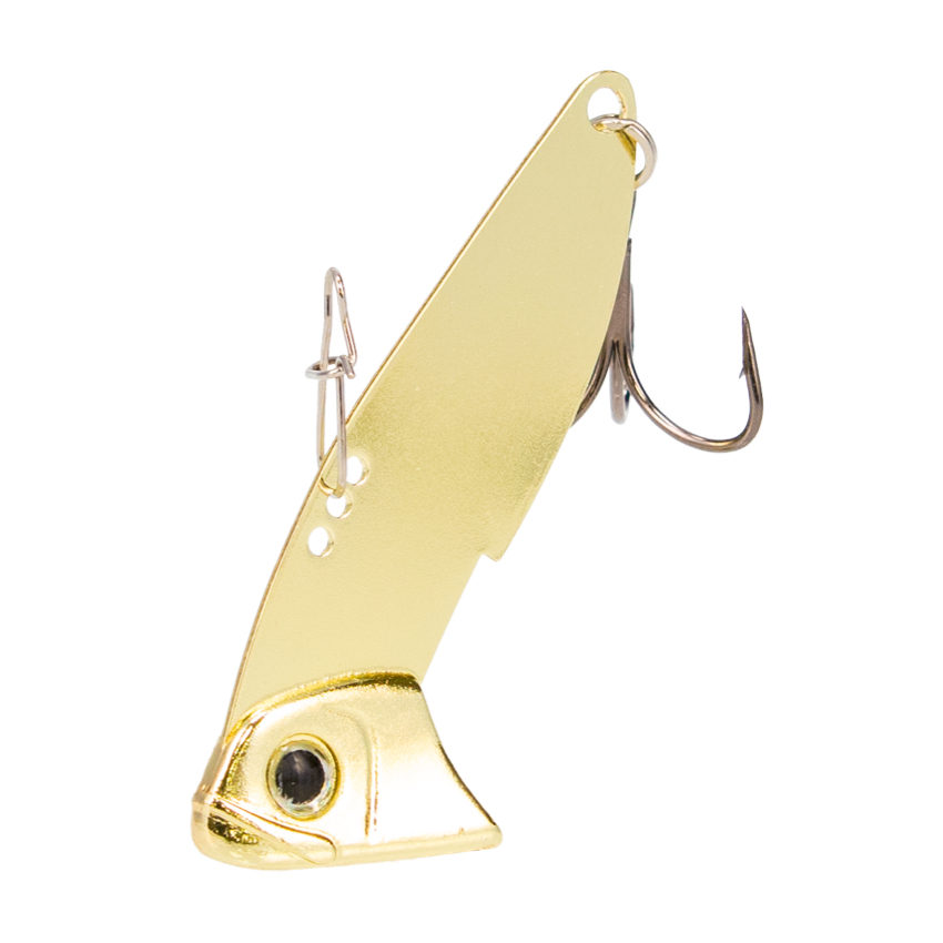 その他 Gold-Baited Hook Cold Foil Bottom Blade | Steelshad | Baits.com