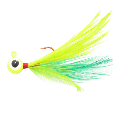 firefly fishing lure Inhaler Pro-French Bucktail bronze-copper/brass Maximize the Fire Firefly Gold Series Lighted Spoon