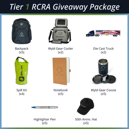 Tier 1 RCRA Giveaway Package