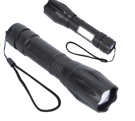 Arcwood black flashlight