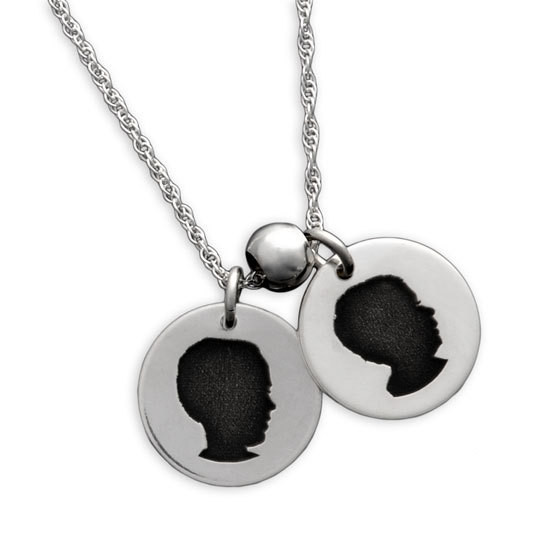 Creating a Personalized Cameo Necklace with your Kids' Photos