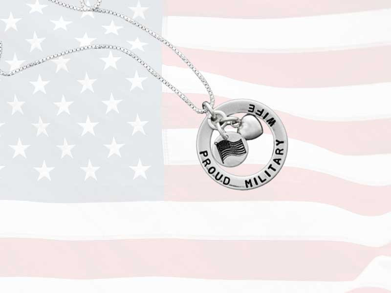 Military jewelry for those who serve our country