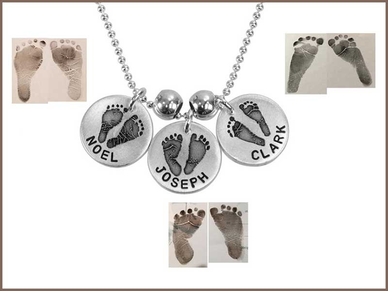 Making Custom Handprint and Foot Print Charms