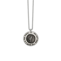 Etched Runner Necklace