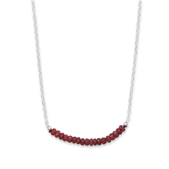 String of birthstones mommy necklace