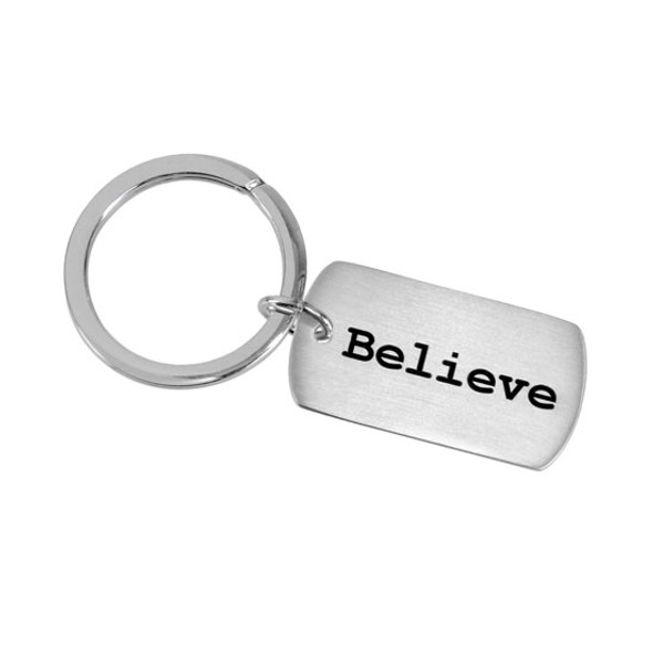 PANDAS PANS AE Awareness Key Ring - Believe