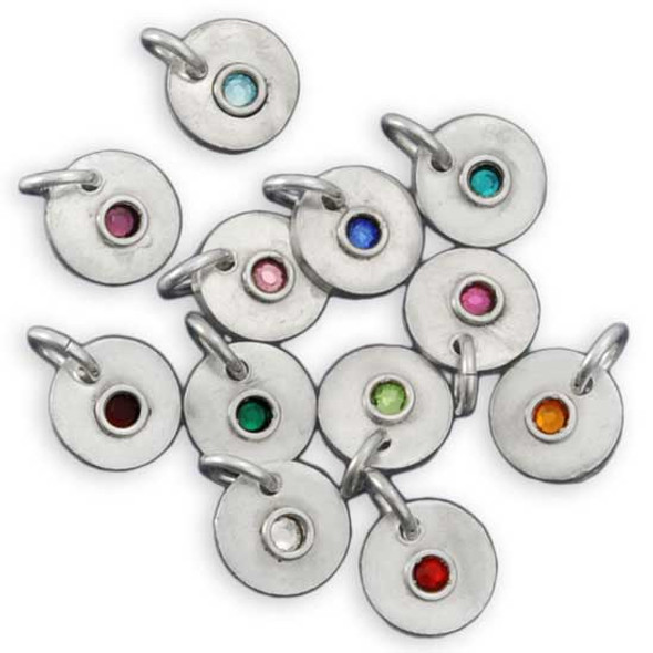 Lil Circles Birthstone Charms