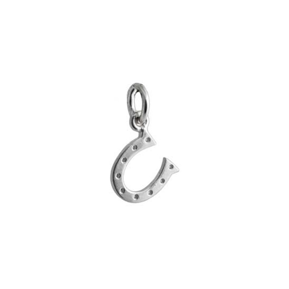 Lucky Sterling Silver Horseshoe Charm