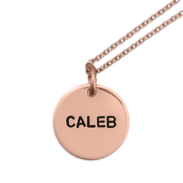 Delicate engraved necklace Mothers Day,rosegold plated personalized necklace,  necklace with name, layering necklace, mother day gift