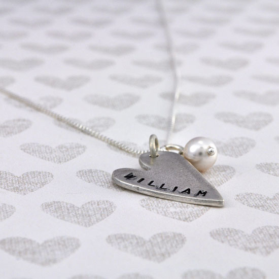 Heart Mom Necklace