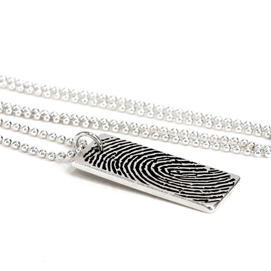 fingerprint jewelry for deceased loved one