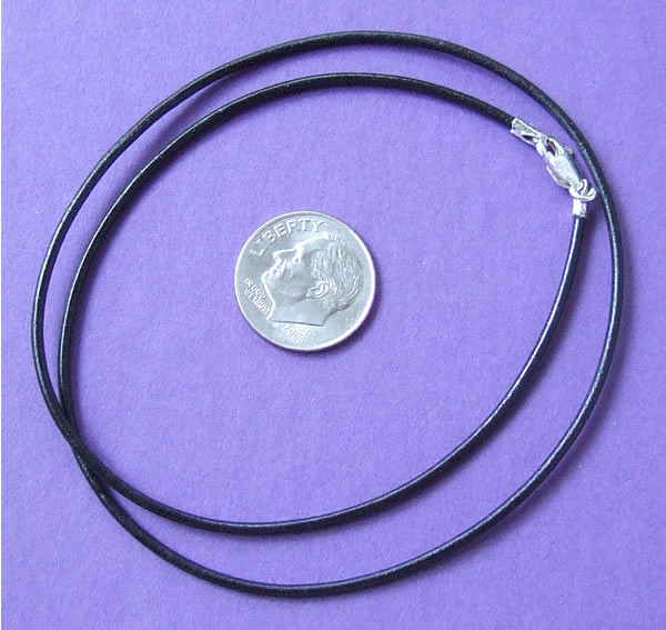 Black Leather Cord