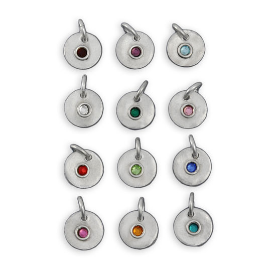 Lil Circles Birthstone Charms