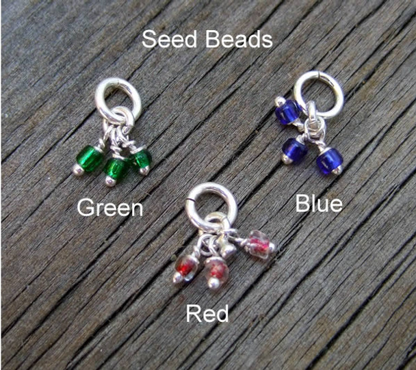 Stone cluster options for Sterling Disc with Stone Cluster necklace