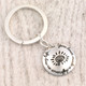 Sterling silver teacher gift - You Have Made a Difference Key Chain