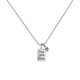 Love you more necklace on fine ball chain