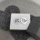 Sterling silver custom cuff links engraved with Bride's handwriting in free gift box
