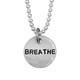 Close up of Breathe Necklace