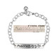 Mother's Silver Handwriting ID Bracelet, with the original handwriting used to personalize it