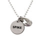 Dog Lover with Name Charm Necklace