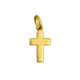 Gold cross charm