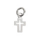 Sterling Silver Cut-out Cross