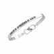 Hand-Stamped Inspiration Bracelet in Sterling Silver for Grandma