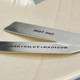 Sterling silver custom Personalized Collar Stays, stamped with kids' names & message