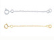 Chain extender silver and gold