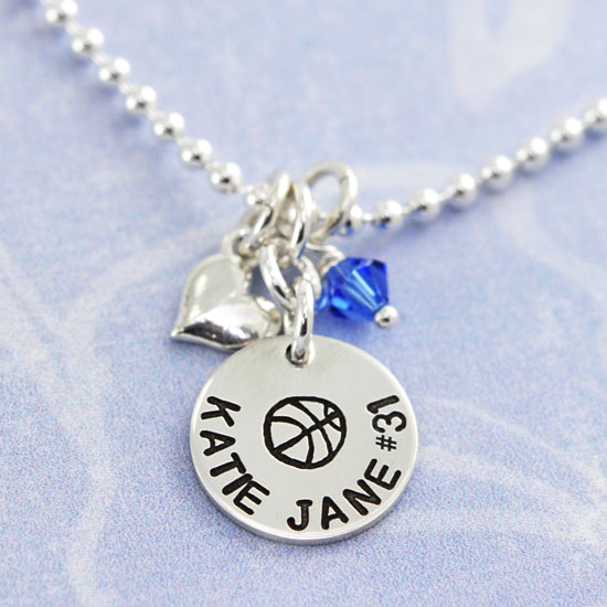 Love of Sport with Birthstone Necklace