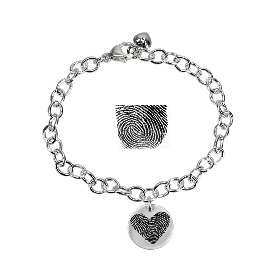 Tiny Diamond Heart Charm Bracelet – STONE AND STRAND