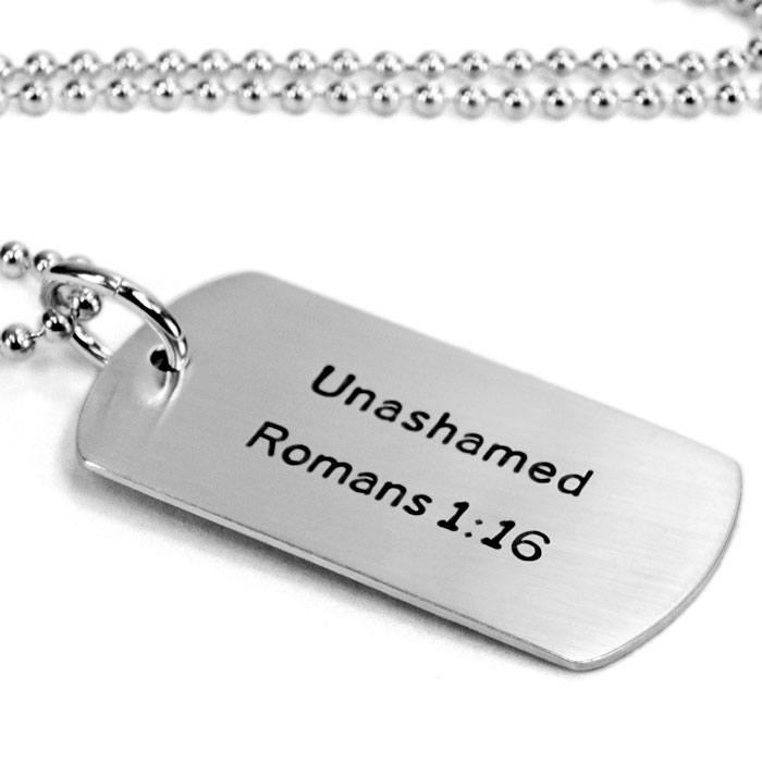 Sterling Silver Military Dog Tags Hand Stamped with Your Personal Message Handmade from 1 1/2 x 3/4 Dog Tags on 30 Silver Ball Chain